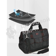 Сумка для инструментов Deli DL430901 Black Edition