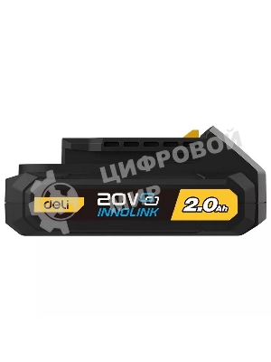Аккумулятор Deli DL-DC20A2 (2А*ч, 20В, Li-ion)