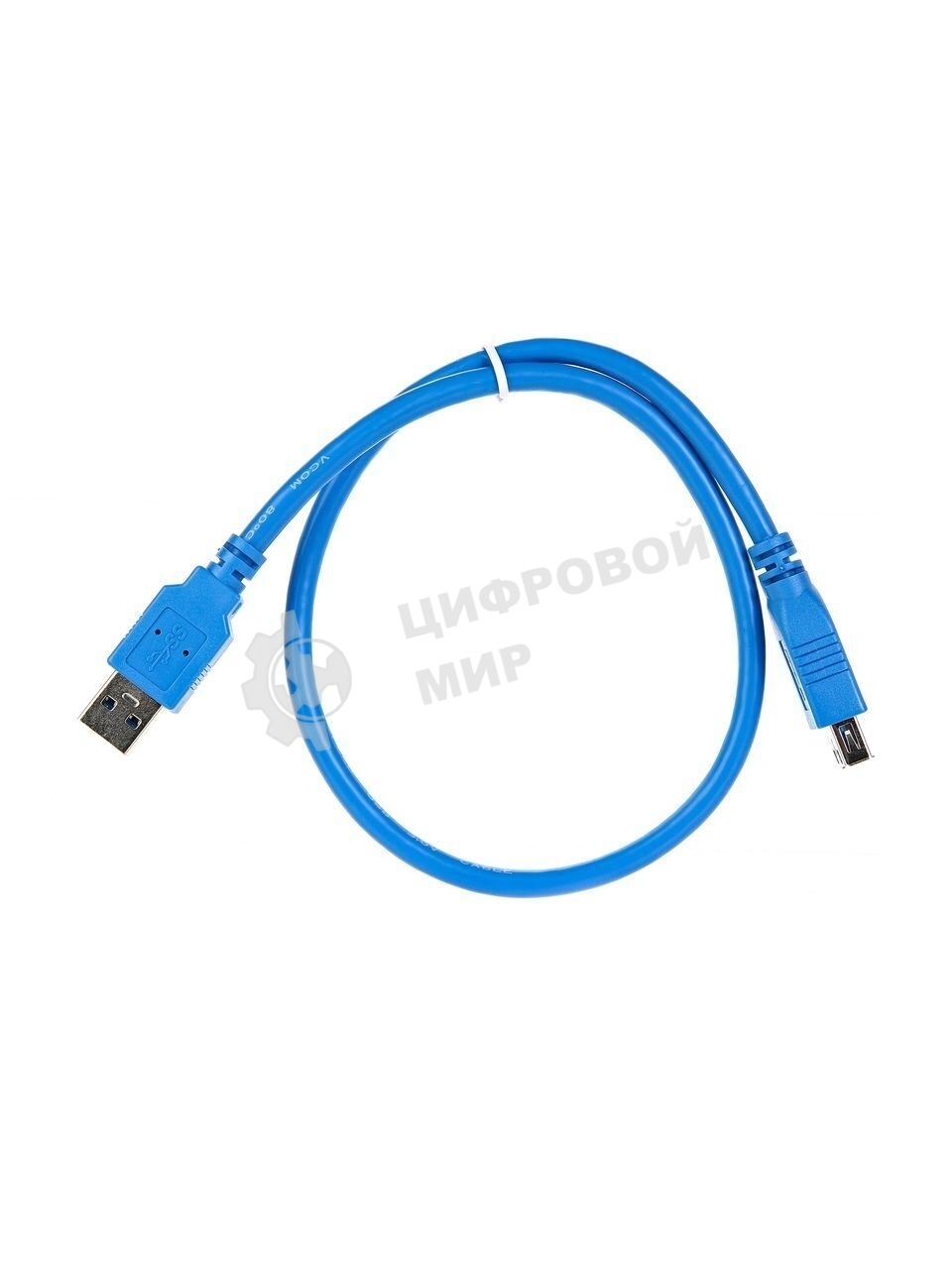 Кабель AM/AF USB3.0 0.5m VCOM удлинитель USB 3.0, VUS7065-0.5M