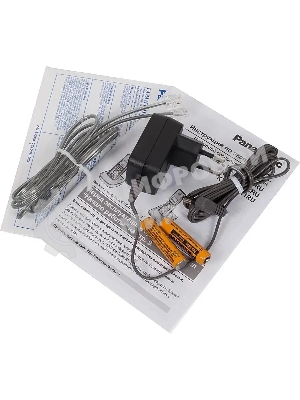 Телефон беспроводной (DECT) Panasonic KX-TG1711RUB черный АОН, Caller ID,12 мелодий звонка,подсветка дисплея,поиск трубки