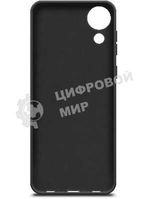 Чехол (клип-кейс) BoraSCO Microfiber Case для Samsung Galaxy A03 Core черный