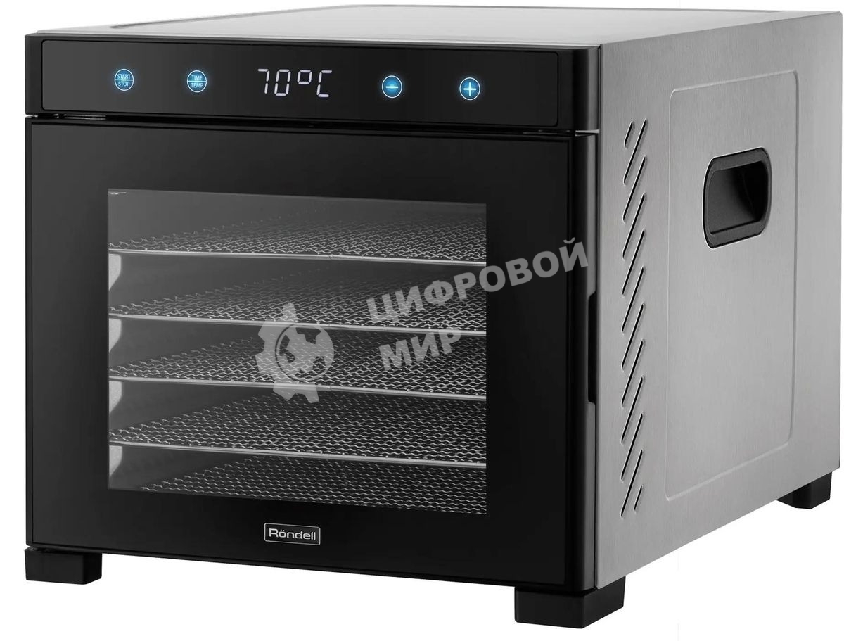 Сушка для фруктов и овощей Rondell RDE-1750, 650Вт, черный