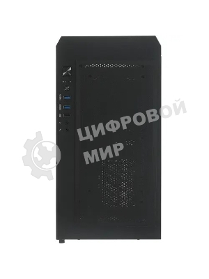 Компьютерный корпус Montech AIR 100 LITE черный без БП mATX 2x120мм 1xUSB2.0 2xUSB3.0 audio bott PSU