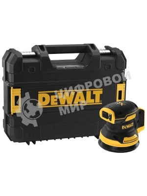 Эксцентриковая шлифовальная машина DeWalt DCW210NT-XJ D125мм аккум. жестк.кейс