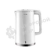 Чайник электрический Centek CT-0005 2200 Вт, 1.7 л, белый