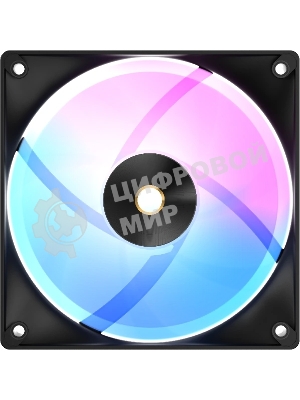 Вентилятор для корпуса Ocypus Delta F12 BK, 120x120x25мм, 4-PIN PWM, 500-2000 RPM, 29 DBA MAX, HYDRO BEARING