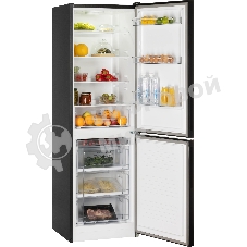 Холодильник Nordfrost NRG 162NF GTM матовый графит двухкамерный 205/105л морозилка снизу, No Frost