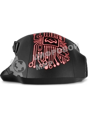 Мышь проводная SVEN RX-G715 черный, 3200 dpi, USB, кнопки - 8