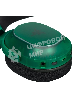 Гарнитура Razer Barracuda X Chroma Phantom Green Edition зелёный, беспроводная, Bluetooth, до 70 ч, подсветка