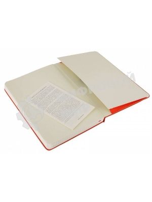 Блокнот Moleskine CLASSIC QP061R Large 130х210мм, 240 страниц, клетка, твердая обложка, фиксирующая резинка, красный
