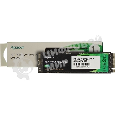 Накопитель SSD Apacer 1Tb, M.2 2280, AS2280P4 PCIe 3.0 x4, NVMe, R/W 3000/2000