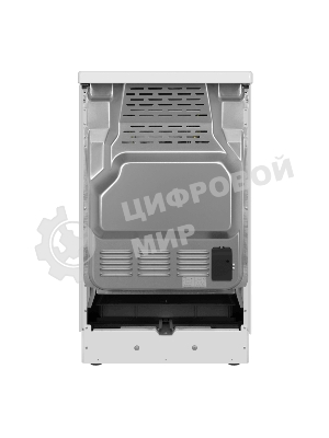 Плита электрическая Maunfeld MEC55CW07 белый, конфорок 4 шт, духовка 60 л, 50 см x 85 см x 60 см