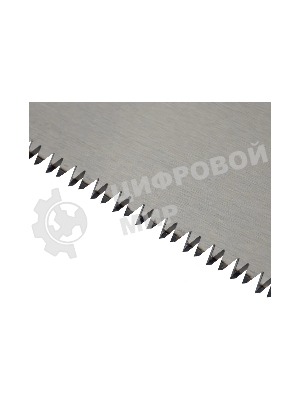 Ножовка по дереву Denzel 400 мм, 9 TPI, зуб 3D, двухкомпонентная рукоятка