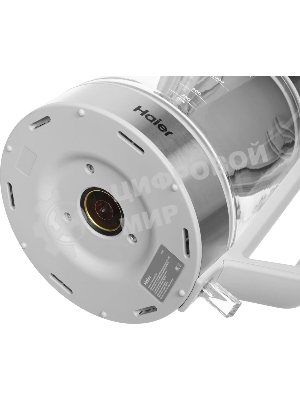 Чайник электрический Haier HK-500 1.7л. 2200Вт серый/белый корпус: стекло/пластик (TD0029955RU)