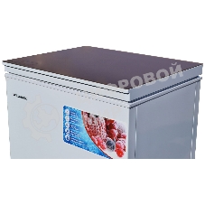 Морозильный ларь Willmark CF-380G белый, 365л