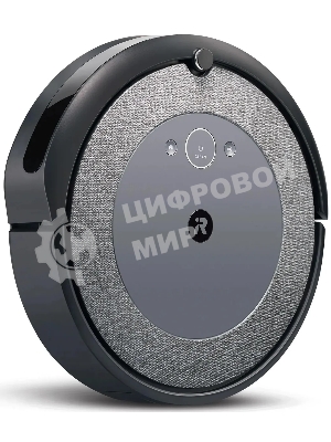 Робот-пылесос IROBOT Roomba i3+, серый/черный i355840plus_rnd