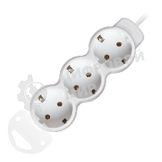 Удлинитель Smartbuy (SBE-16-3-10m-Z) 3 гн х 10,0 м белый