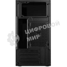 Компьютерный корпус CBR mATX Minitower V863, без БП, 1хUSB 3.0 Type C, 1хUSB 3.0, 1хUSB 2.0, HD Audio+Mic, черный PCC-MATX-V863-WPSU