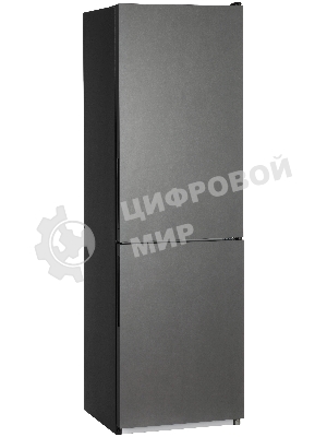 Холодильник Nordfrost NRG 162NF GTM матовый графит двухкамерный 205/105л морозилка снизу, No Frost