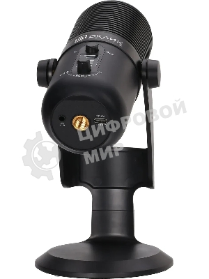 Микрофон проводной Оклик SM-400G 2м черный