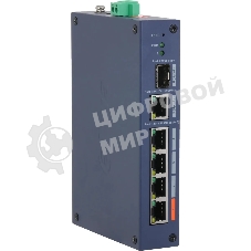 Коммутатор Dahua DH-CHS4106-4ET-60 4x100 Мбит/с 1x1 Гбит/с управляемый