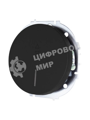 Выключатель проходной 1-кл. СП OSEN 10А IP20 с подсветкой механизм черный бархат LEZARD 743-4288-114