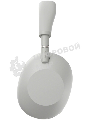 Беспроводные/проводные наушники Sony WH-1000XM6 серебро, полноразмерные, Bluetooth + проводной, адаптивное активное шумоподавление, до 40 ч