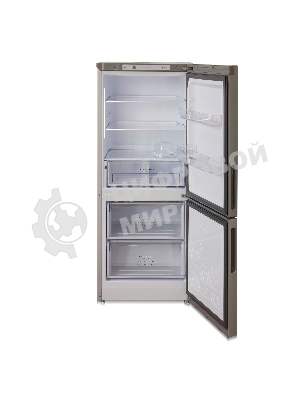 Холодильник Бирюса Б-M6041 металлик двухкамерный 183/85л морозилка снизу