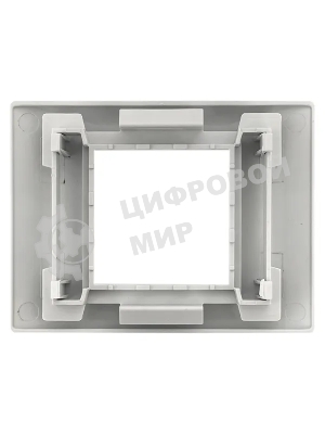 Рамка+суппорт EKF C-Line sup-2-105-50 PROxima на 2 модуля (1 пост) для парапетного кабельного канала