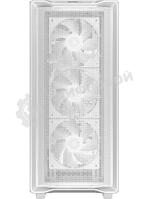 Компьютерный корпус Deepcool CC560 MESH V2 WH без БП, боковое окно (закаленное стекло), 3x120мм ARGb LED вентилятор спереди и 1x120мм ARGb LED вентилятор сзади, белый, ATX
