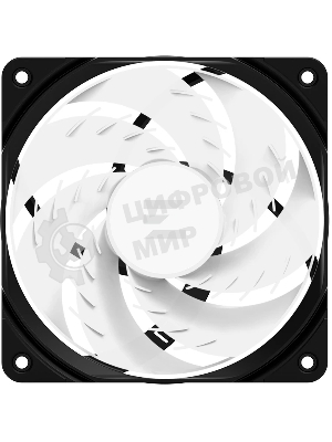 Вентилятор для корпуса Zalman ZM-AF120R ARGb черный, 120 мм, 1500 об/мин, 24.3 дБ, 4 pin