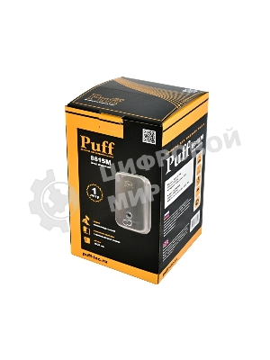 Дозатор для жидкого мыла из нерж. стали, матовый Puff-8615m, хром матовый, 1000 мл