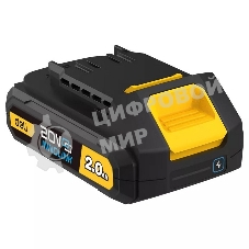 Аккумулятор Deli DL-DC20A2 (2А*ч, 20В, Li-ion)