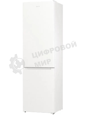 Холодильник Gorenje NRK6201PW4 белый двухкамерный 235/96л морозилка снизу, No Frost