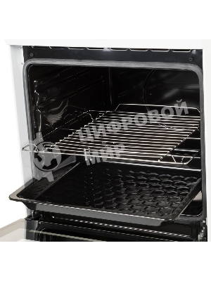 Плита электрическая Hansa FCCW54000 белый, конфорок 4 шт, духовка 68 л, 50 см x 85 см x 60 см