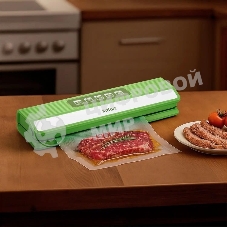 Вакуумный упаковщик Kitfort КТ-1558 ручной 70Вт 0.6Бар шир.пак.:30см зеленый