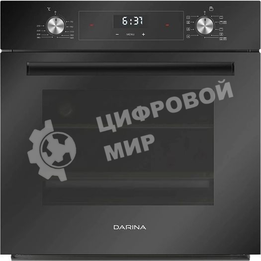 Духовой шкаф электрический Darina 0V5 BDE 112 708 B1 черный, встраиваемый
