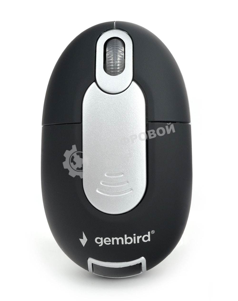 Мышь беспроводная Gembird MUSW-600 черный, 1200 dpi, радиоканал, USB, кнопки - 3