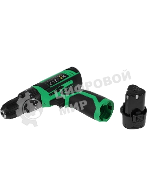 Дрель-шуруповерт Zitrek Crusher 063-4054, 12 В, 1,4 Ач, 30 Нм, щеточный, ударный