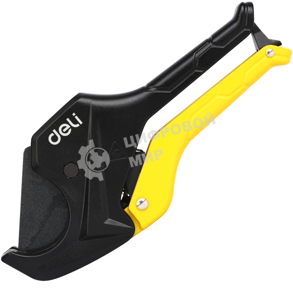Труборез для пластиковых труб Deli DL2501 диаметр реза до 36мм, лезвия с тефлоновым покрытием, сталь SK5
