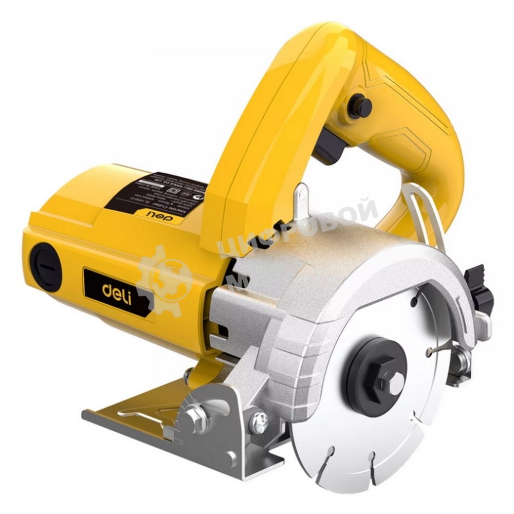 Плиткорез электрический (дисковая пила по плитке/мрамору/камню) Deli DL-YS110-E1 (1250Вт, 13500об/мин, диаметр диска 110мм)