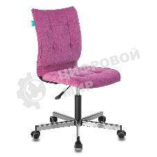 Кресло Бюрократ CH-330M/LT-15 малиновый, экокожа, 120 кг, механизм качания, без подлокотников