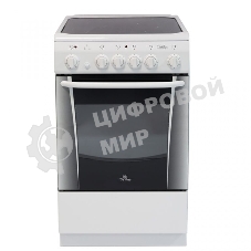 Плита электрическая De Luxe 506004.03ЭС белый, конфорок 4 шт, духовка 60 л, 50 см x 85 см x 60 см
