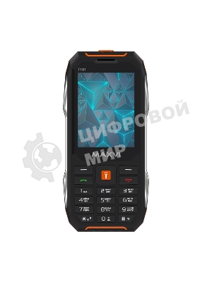 Мобильный телефон Maxvi T101 оранжевый