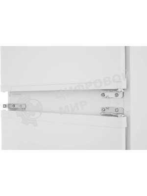 Встраиваемый холодильник Beko Diffusion BCNA306E2S двухкамерный белый