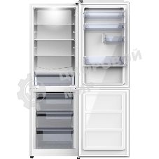 Холодильник Hyundai CC30031 белый двухкамерный 194/102л морозилка снизу
