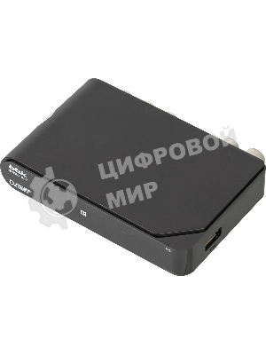 Приставка для цифрового ТВ BBK SMP027HDT2 черный, DVB-T2, DVB-T, HDMI, USB 2.0