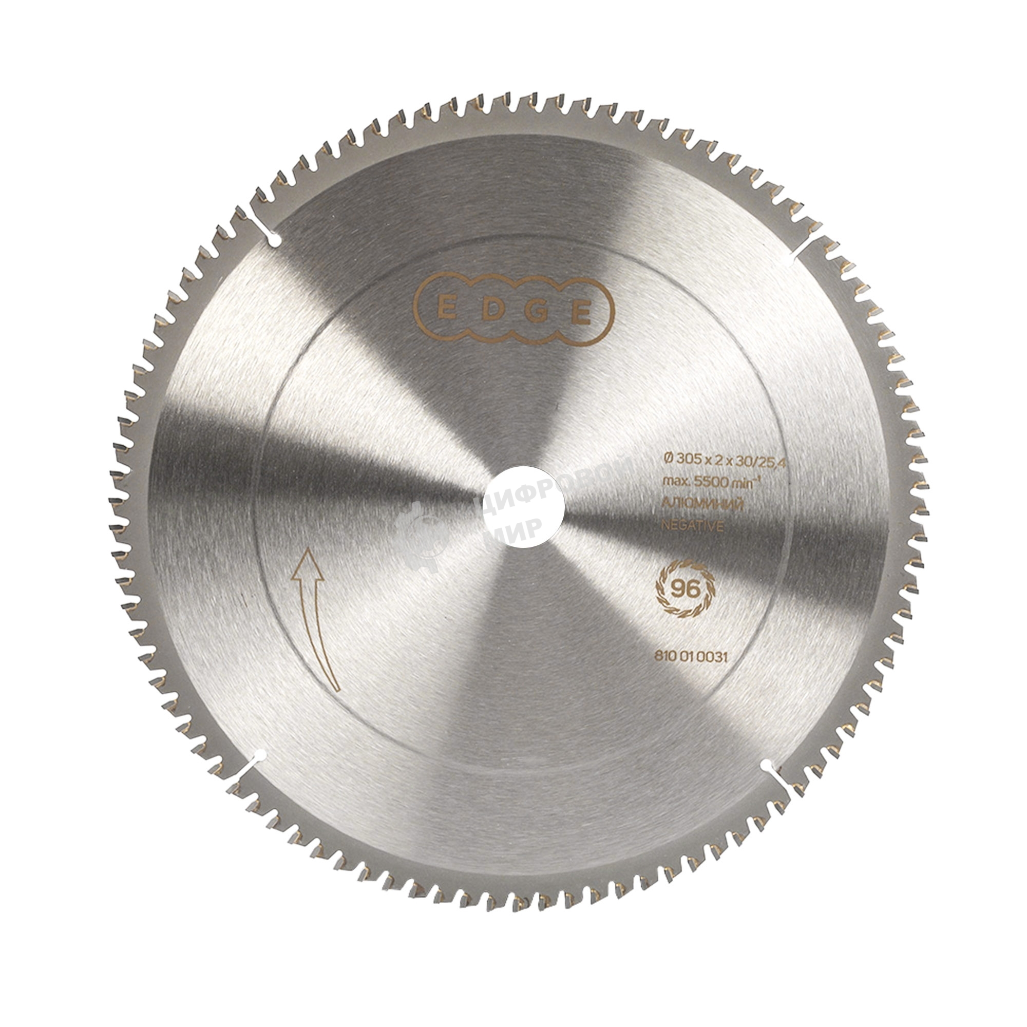 Диск EDGE by PATRIOT пильный по алюминию 305x96x30/25,4 negative