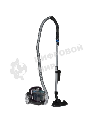 Пылесос Philips FC9571/01 черный/фиолетовый, 410/1900 Вт, уборка сухая, пылесборник контейнер 1.5 л