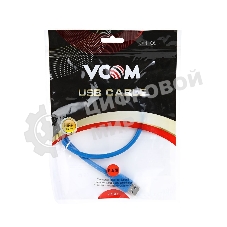 Кабель AM/AF USB3.0 0.5m VCOM удлинитель USB 3.0, VUS7065-0.5M